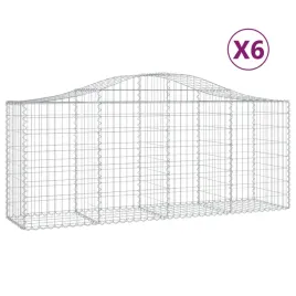 kosze-gabionowe-6-szt-200x50x80-100-cm-galwanizowane-zelazo
