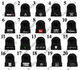 czapka-blogerek-krasnal-beanie-z-napisami