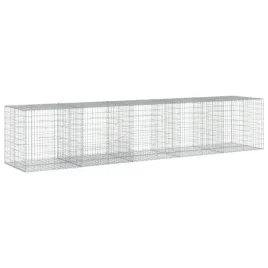 kosz-gabionowy-z-pokrywa-500x100x100-cm-galwanizowane-zelazo