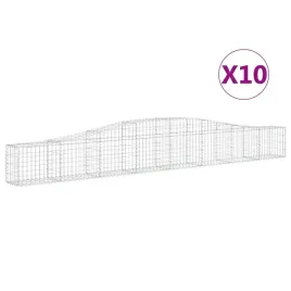 kosze-gabionowe-10-szt-400x30x40-60-cm-galwanizowane-zelazo
