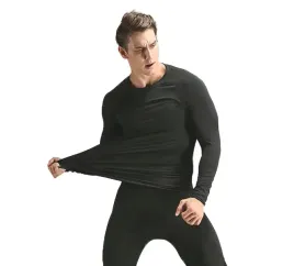 bielizna-termiczna-koszulka-bluza-termal-m-czarna