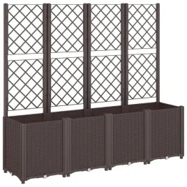 donica-ogrodowa-z-kratka-brazowa-160x40x140-cm-pp