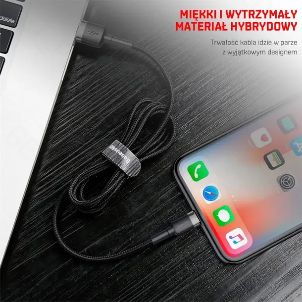 baseus-cafule-kabel-nylonowy-lightning-2a-300cm-stan-nowy-zlacza-usb-apple-lightning