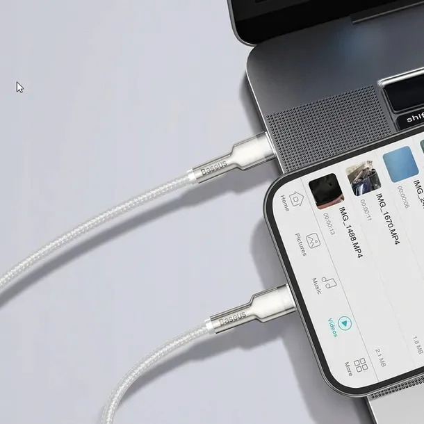 baseus-kabel-cafule-usb-c-lightning-pd-20w-1m-bialy-stan-nowy-kolor-bialy