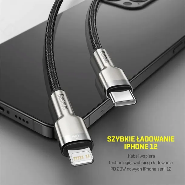 baseus-kabel-cafule-usb-c-lightning-pd-20w-1m-bialy-stan-nowy-zlacza-usb-typ-c-apple-lightning