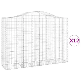 kosze-gabionowe-12-szt-200x50x140-160cm-galwanizowane-zelazo