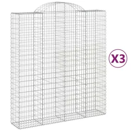 kosze-gabionowe-3-szt-200x50x220-240-cm-galwanizowane-zelazo