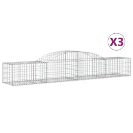kosze-gabionowe-3-szt-300x50x40-60-cm-galwanizowane-zelazo