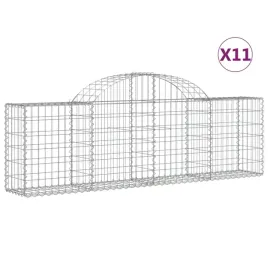 kosze-gabionowe-11-szt-200x30x60-80-cm-galwanizowane-zelazo