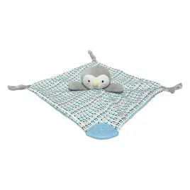 milus-pingwinek-mietowo-niebieski-25x25-cm-maskotka-kocyk-dla-najmlodszych