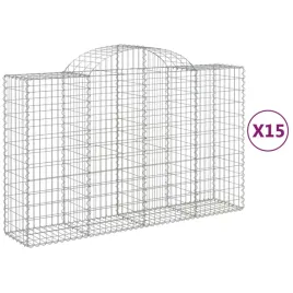 kosze-gabionowe-15-szt-200x50x120-140cm-galwanizowane-zelazo