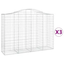 kosze-gabionowe-3-szt-200x50x140-160-cm-galwanizowane-zelazo