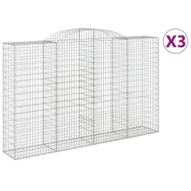 kosze-gabionowe-3-szt-300x50x180-200-cm-galwanizowane-zelazo