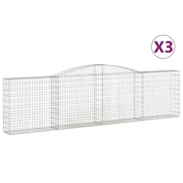 kosze-gabionowe-3-szt-400x30x100-120-cm-galwanizowane-zelazo