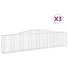 kosze-gabionowe-3-szt-400x30x80-100-cm-galwanizowane-zelazo