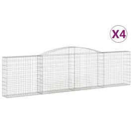 kosze-gabionowe-4-szt-400x30x100-120-cm-galwanizowane-zelazo