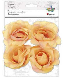 materialowe-roze-3d-75mm-herbaciane-4szt