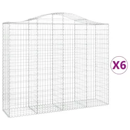 kosze-gabionowe-6-szt-200x50x160-180-cm-galwanizowane-zelazo