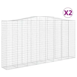 kosze-gabionowe-2-szt-400x50x200-220-cm-galwanizowane-zelazo