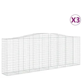 kosze-gabionowe-3-szt-400x50x140-160-cm-galwanizowane-zelazo