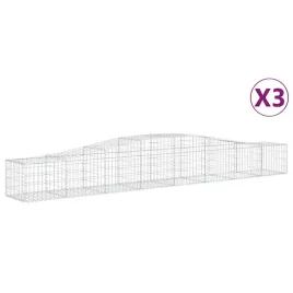 kosze-gabionowe-3-szt-400x50x40-60-cm-galwanizowane-zelazo