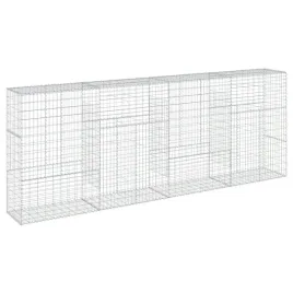 kosz-gabionowy-z-pokrywa-400x50x150-cm-galwanizowane-zelazo