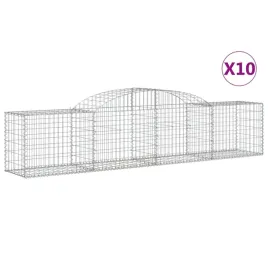 kosze-gabionowe-10-szt-300x50x60-80-cm-galwanizowane-zelazo