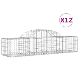 kosze-gabionowe-12-szt-200x50x40-60-cm-galwanizowane-zelazo
