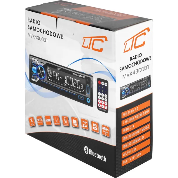 ltc-mvx4300-radio-samochodowe-bluetooth-sd-mp3-usb-pilot-w-zestawie-tak