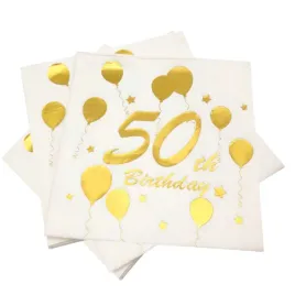 serwetki-na-50-urodziny-biale-zlote-papierowe-napisy-dekoracje-ozdoby-stol