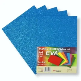 pianka-brokatowa-a4-eva-niebieska-biodegrad-5szt