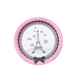 talerzyki-papierowe-paryz-rozowe-9cali-6szt
