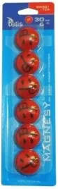 magnesy-do-tablic-czerwone-jez-6szt-gm301-tc6