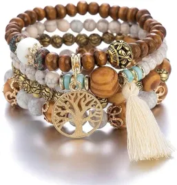 4x-bransoletki-damskie-boho-recznie-robione-koraliki-zawieszki-stylowe
