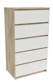 duza-komoda-do-pokoju-salonu-sypialni-5-szuflad-dab-sonoma-bialy