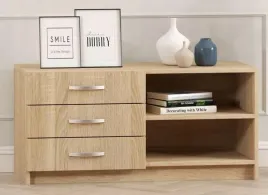 komoda-do-salonu-110-cm-3-szuflady-polka-dab-sonoma