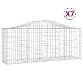 kosze-gabionowe-7-szt-200x50x80-100-cm-galwanizowane-zelazo