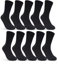 5x-para-skarpetek-dlugich-dla-mezczyzn-39-42-bawelniane-biznesowe-czarne
