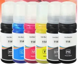 naboje-czarny-fioletowy-niebieski-zolty-peach-6-szt