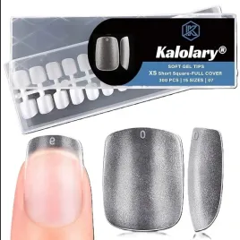 300x-sztuczne-paznokcie-zelowe-matowe-15-rozmiarow-xs-krotki-kwadrat