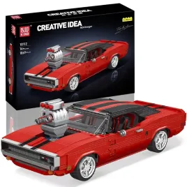 klocki-mould-king-10112-amerykanski-muscle-car-big-block-dodge-charger-auto