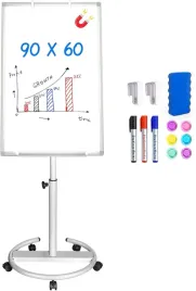 sztaluga-tablica-dwustronna-magnetyczna-flipchart-90-x-60-cm-stojak-maxtek