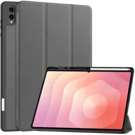 etui-z-klapka-bizon-case-tab-lizard-do-samsung-galaxy-tab-s11-ultra-szare