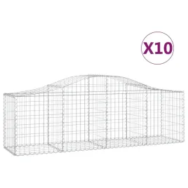 kosze-gabionowe-10-szt-200x50x60-80-cm-galwanizowane-zelazo