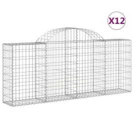 kosze-gabionowe-12-szt-200x30x80-100-cm-galwanizowane-zelazo