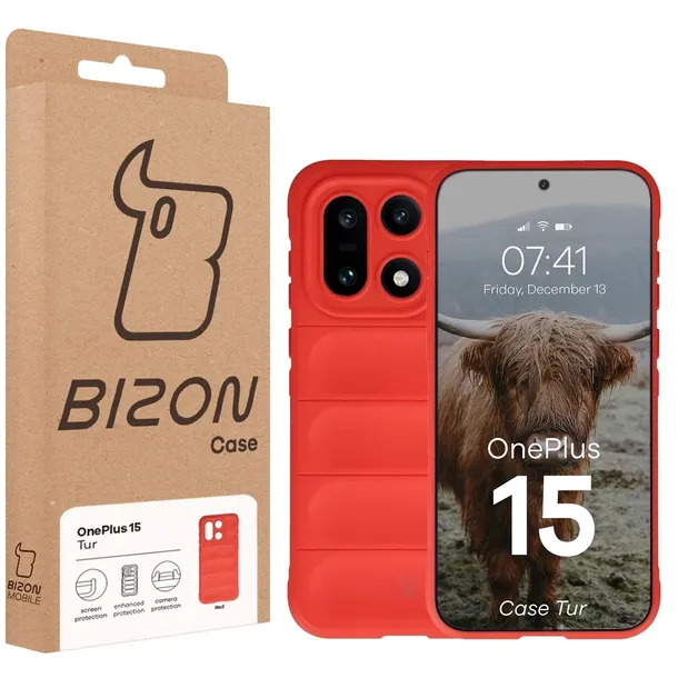 pancerne-etui-bizon-case-tur-do-oneplus-15-czerwone-funkcje-ladowanie-indukcyjne-pochlanianie-wstrzasow-antyposlizgowa-struktura