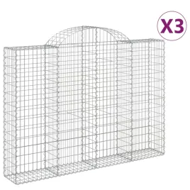 kosze-gabionowe-3-szt-200x30x140-160-cm-galwanizowane-zelazo