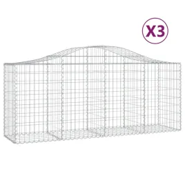 kosze-gabionowe-3-szt-200x50x80-100-cm-galwanizowane-zelazo