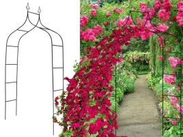 pergola-ogrodowa-podpora-do-kwiatow-do-pnaczy-luk-na-roze-metalowa-ozdobna