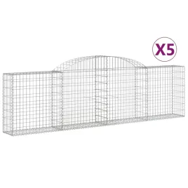 kosze-gabionowe-5-szt-300x30x80-100-cm-galwanizowane-zelazo